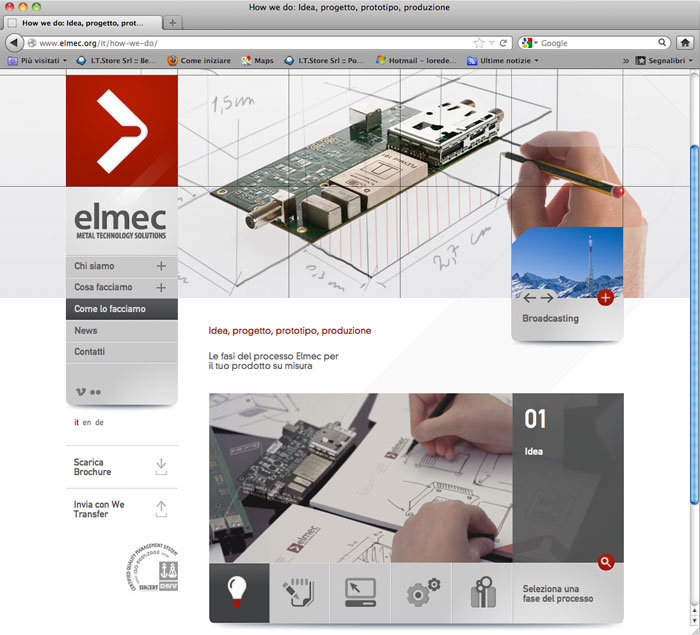 Elmec brand identity